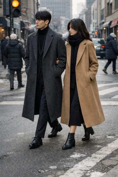 키 작아서 롱코트 못 입는다고? 그건 전부 착각이다.