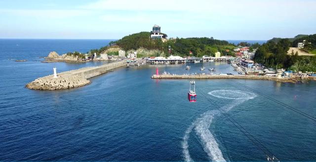 동해 바다를 가로지르는 절경, 삼척해상케이블카 한눈에 보기