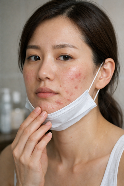 겨울 들어서 갑자기 피부 트러블이 심해졌다면? 마스크를 의심해라(+해결법까지 정리)