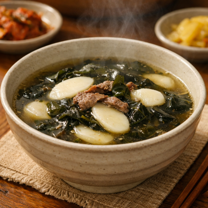 설날 항상 똑같은 떡국, 솔직히 질렸다면…명절 음식 미역떡국 끓이는 법 황금레시피