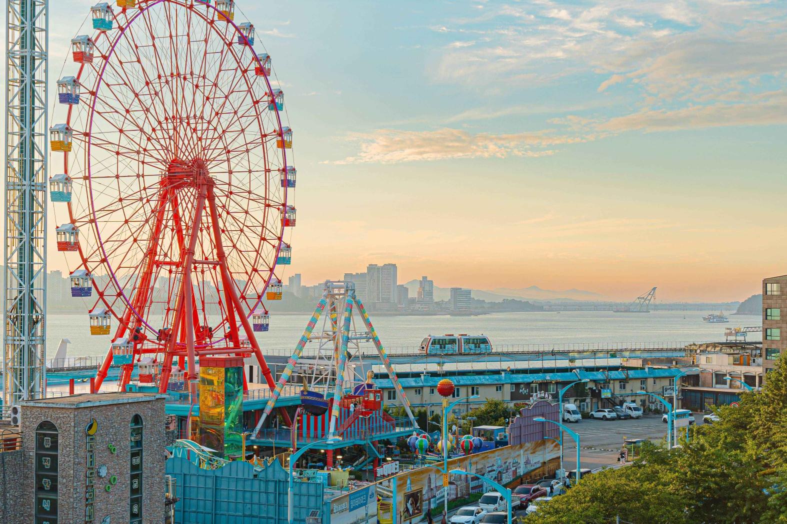 바다 위 18m에서 한 바퀴, 인천 주말 어디갈지 고민이라면? 월미바다열차로!