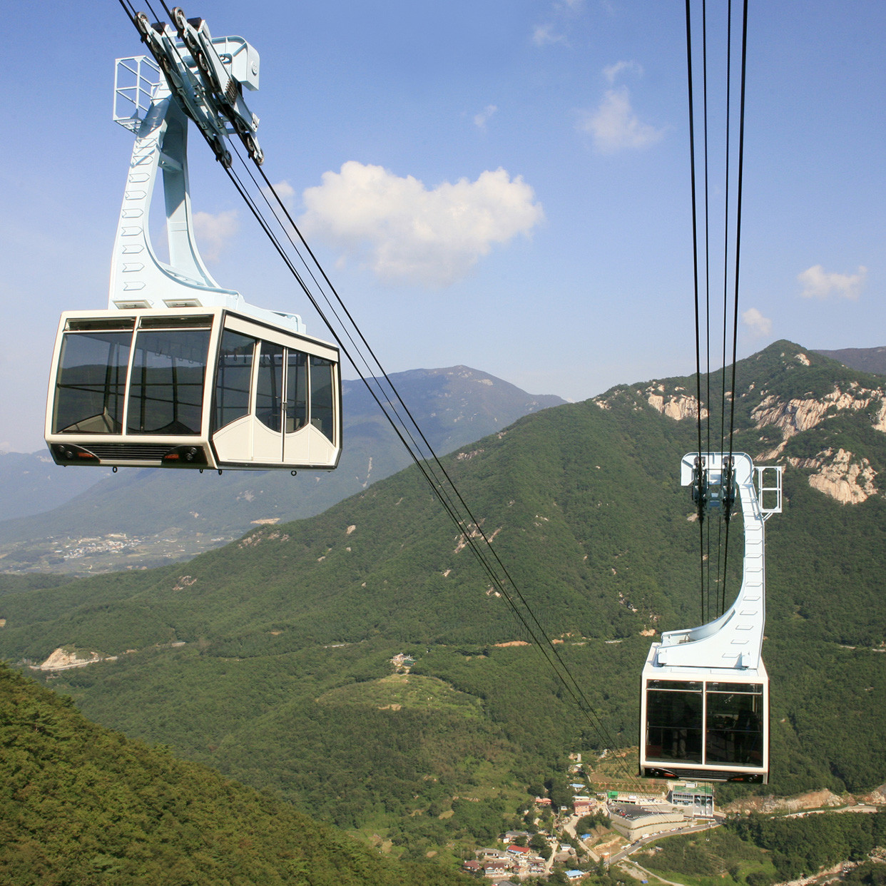영남 알프스 케이블카 업체등록사진