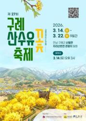 전국 최대 산수유 군락이 노랗게 번지는 9일, 구례 산수유꽃축제 완전 정리